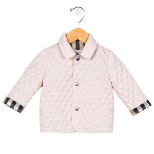 Burberry Baby Quilted Jacket - Pink